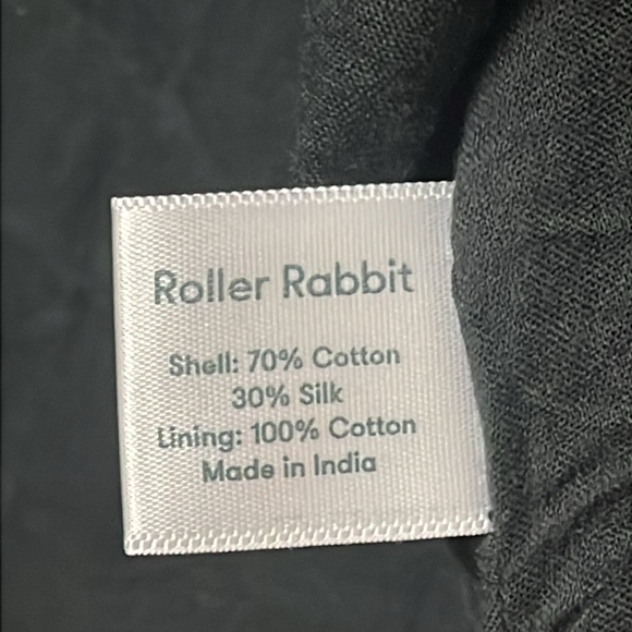 ROLLER RABBIT Black Top Size XL - Picture 12 of 13